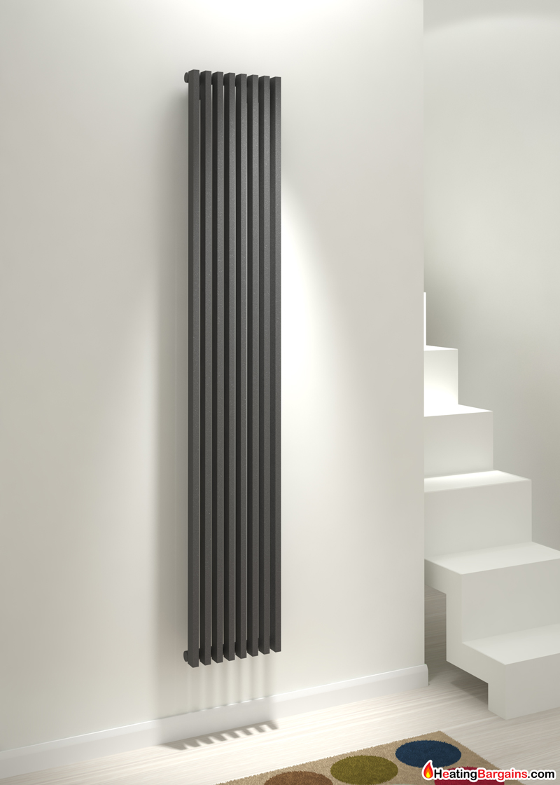 Kudox Xylo Radiator 1800mm x 300mm Anthracite Heating Bargains Online